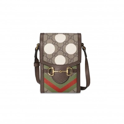 GUCCI HORSEBIT 1955 MINI BAG 625615 (11.5*17*4cm)